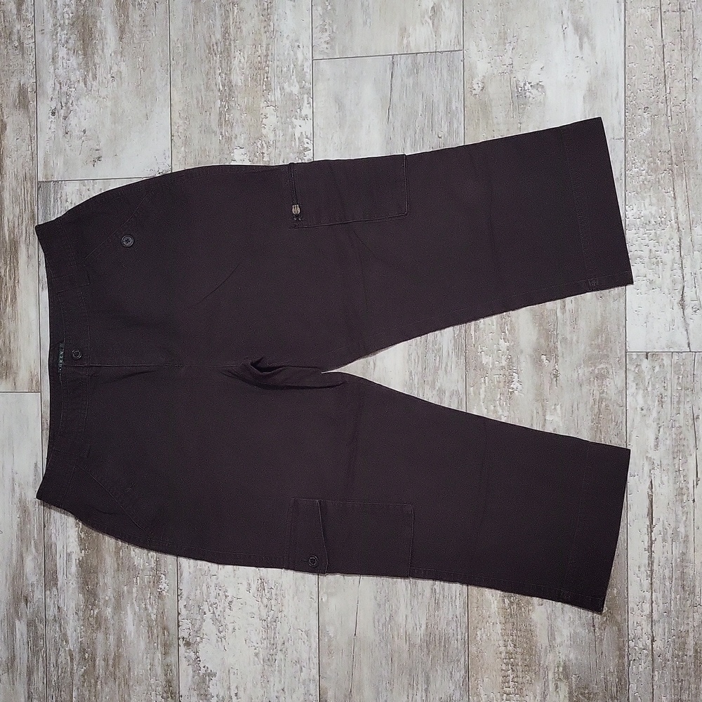 Lauren Ralph Lauren Brown Cargo Capri Pants